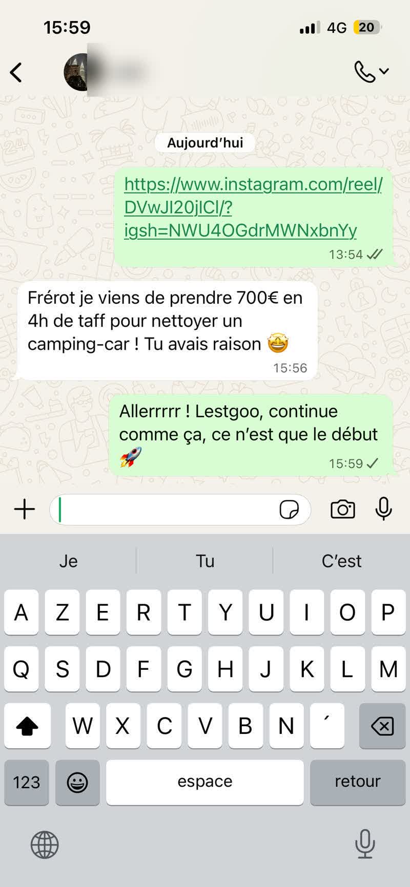 Résultats Loïc
